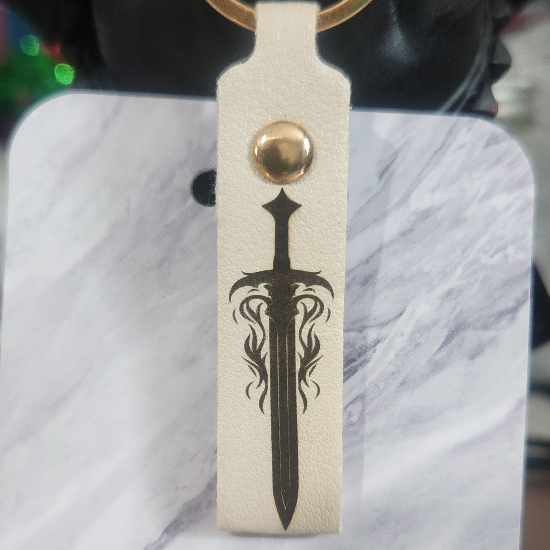 Flaming Sword Keychains!