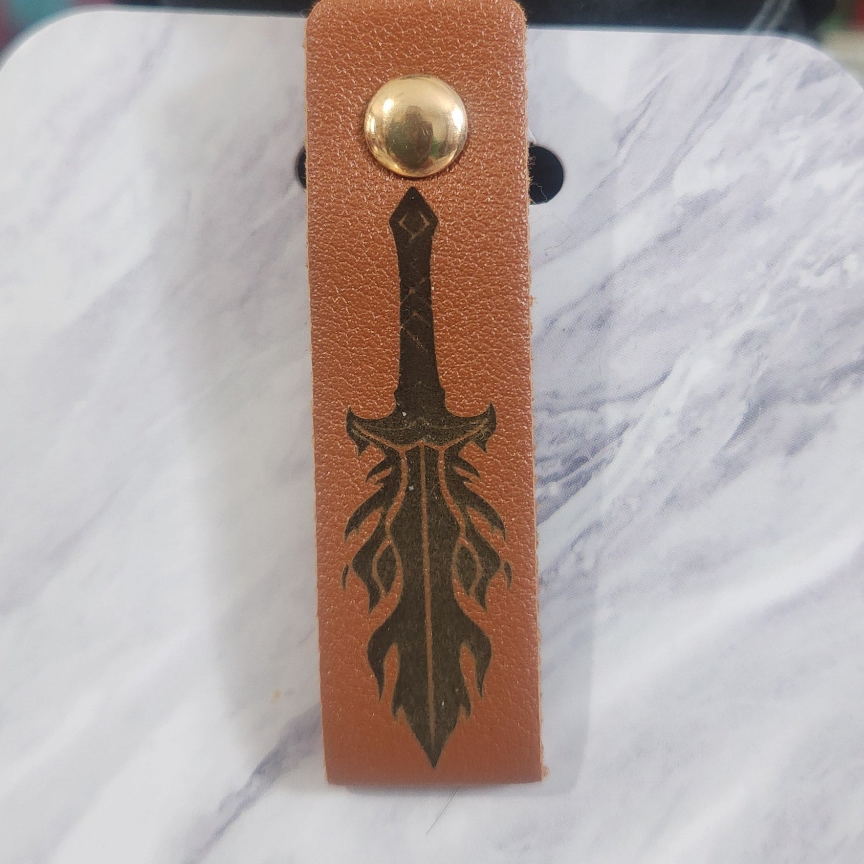 Flaming Sword Keychains!